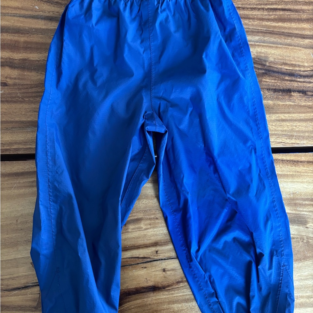 L.L. Bean Blue Rain Pants